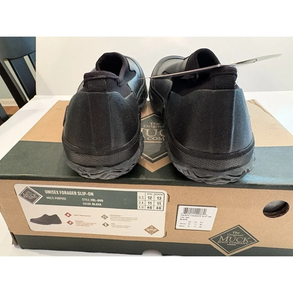 The Original Muck Boot Company Unisex Forager Waterproof Rubber Shoes M12/W13